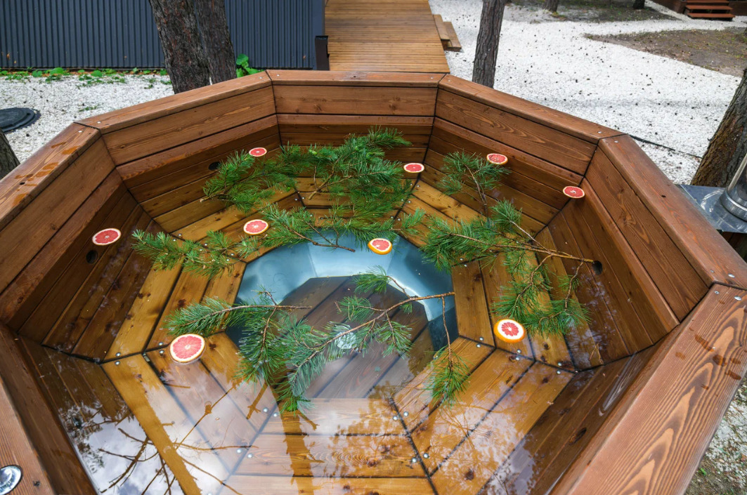 Чан на дровах